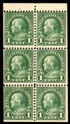 # 632a F/VF OG NH, Booklet Pane, Nice! (Stock Photo - You will receive a comparable stamp)