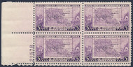 # 783 F/VF or better OG NH, plate block of 4, Oregon  (stock photo - position and plate number collectors - please inquire for special requests)