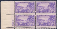 # 802 Virgin Islands,  F/VF or better OG NH, plate block of 4  (stock photo - position and plate number collectors - please inquire for special requests)