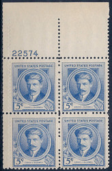 # 882 F-VF OG NH (or better) Plate Block of 4 (stock photo - position and plate number collectors - please inquire for special requests)