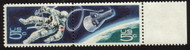 #1331 - 32, Pair,  5c Accomplishments in Space,  Se - tenant-Stock Photo - you will receive a comparable stamp