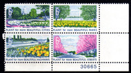 #1365-68 F/VF OG NH, Flowering Trees, PB, (Stock Photo - You will receive comparable stamp)