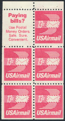 #C 79a F/VF OG NH, booklet pane,  STOCK PHOTO, you will receive a similar quality as listed