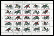 #3019 - 23, 32c Antique Autos,  Sheet, STOCK PHOTO