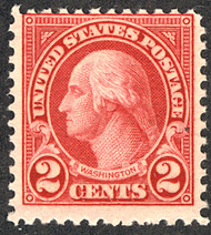 # 595 F/VF OG NH,  w/PSE (08/18) CERT (copy from a block), broken from a block, highly counterfeited stamp, should always buy with a CERTIFICATE!  FRESH!
