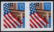 #2913a F-VF OG NH, Imperf Pair, Awesome! (Stock Photo - you will receive a comparable stamp)