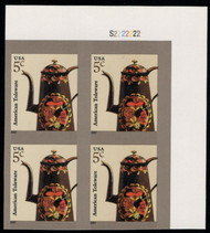 #3756Ab SUPERB OG NH, Imperf Plate Block,  no die cuts, VERY FRESH!