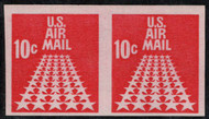 #C 73a F-VF OG NH, Imperf Pair, Post office fresh! (Stock Photo - you will receive a comparable stamp)