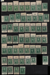 # 300 F/VF mint ng, ONLY 1 STAMP PER PRICE, plate number single, some may have small faults,  Order as many as you like and tell us the plate numbers you would like.