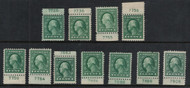 # 462 F/VF OG LH/H*, ONLY ONE STAMP PER PRICE, we have 12  available. See our other PLATE SINGLES, in bulk.   We can combine shipping, please ASK!  Order as many PLATE NUMBER SINGLES as you like an tell us by ROW and COLUMN NUMBER which ones you want