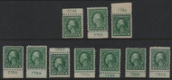 # 462 F/VF OG LH/H*, ONLY ONE STAMP PER PRICE, we have 12  available. See our other PLATE SINGLES, in bulk.   We can combine shipping, please ASK!  Order as many PLATE NUMBER SINGLES as you like an tell us by ROW and COLUMN NUMBER which ones you want