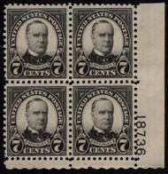 # 676 VF OG NH, plate block, Choice!