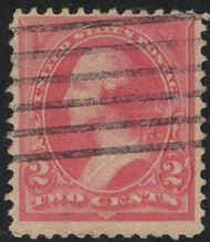# 248 VF/XF, fancy cancel, vibrant color!