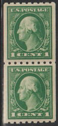 # 410 SUPERB OG NH, Pair,  Robust!