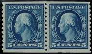 # 447 VF OG Hr, Pair, amazing!
