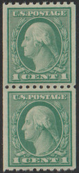 # 486 SUPERB OG NH, Pair, super nice,  Rich color!