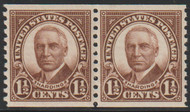 # 686 SUPERB OG NH, pair,  Post office fresh!