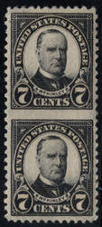# 639a SUPERB OG VLH, imperf between, tiny thins, SUPER NICE!
