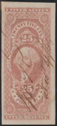 #R 49a XF JUMBO, Protest, nice cancel, Great stamp!