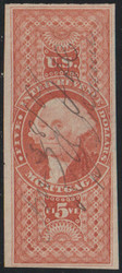 #R 91a VF+, Mortgage, lighter cancel, Beautiful color!