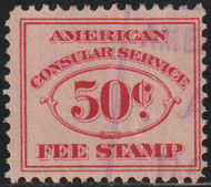 #RK 2 F-VF, handstamp cancel, Bright!