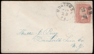 #  79 on cover, F/VF, a fresh clean cover, usual small perforation flaws that plague this all over grilled stamp, SUPER!