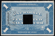 #REA193a VF, cut-out center, Awesome stamp!