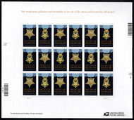 #4823 - 23f Metal of Honor VF/XF OG NH, RARE IMPERF Sheet, bold color! SUPER!