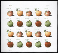 #4727b - 30b Apples VF/XF OG NH, RARE IMPERF Sheet, fresh colors! SUPER!