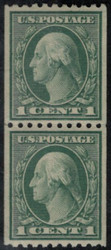 # 486 SUPERB OG NH, Pair, awesome! FRESH!