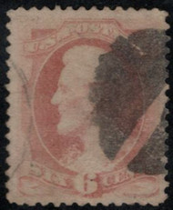 # 186 XF-SUPERB, cork cancel, great color! SELECT!