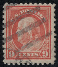 # 471 VF/XF, handstamp cancels, bright color! SELECT!