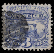 # 125 VF, w/Brittain (12/20) Findings, stating the stamp has no grill and has the color pigments of a 125, Harry Brittain has PhD in Forensics, PSE expert in color & paper forensics, no PSE or PSAG certs, sold as is,  RARE STAMP!