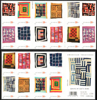 #4089 - 98b VF/XF NH, American Treasures Series Booklet Pane, vivid colors! CHOICE!