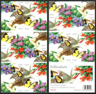 #4153 - 56d VF/XF NH, 41c Pollination Booklet Pane, bright colors! FRESH!