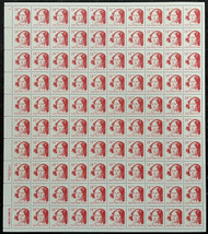 #2176 VF OG NH, 14c Julia Ward Howe Sheet, rich color! SELECT!