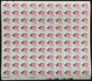 #2531 VF OG NH, 29c Flags on Parade Sheet, awesome! SELECT!