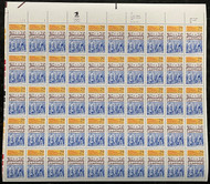 #2616 VF OG NH, 29c World Columbian Stamp EXPO Sheet, pretty colors! SELECT!