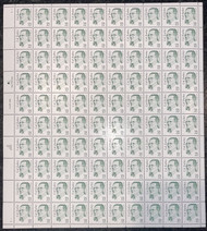 #2934 VF OG NH, 32c Cal Farley Sheet, robust color! SELECT!