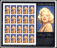 #2967 VF/XF NH, 32c Marilyn Monroe Sheet w/ Autograph, amazing! FRESH!