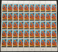 #3024 VF OG NH, 32c Utah Statehood Sheet, bright colors! CHOICE!
