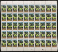 #3088 VF OG NH, 32c Iowa Statehood Sheet, robust colors! FRESH!