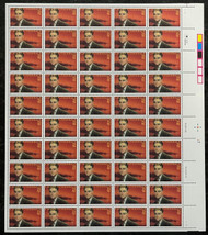 #3104 VF OG NH, 23c F. Scott Fitzgerald Sheet, rich color! SELECT!
