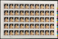 #3107 VF OG NH, 32c Child and Madonna Sheet, rich colors! CHOICE!