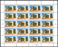 #3220 VF/XF OG NH, 32c Spanish Settlement of the Southwest Sheet, super fresh! SELECT!