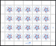 #3332 VF/XF OG NH, 45c Universal Postal Union Sheet, awesome! SELECT!