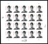 #3422 VF/XF NH, 23c Wilma Rudolph Sheet, super fresh! CHOICE!