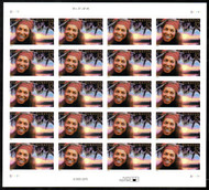 #3748 VF/XF NH, 37c Zola Neale Hurston Sheet, bright colors! SELECT!