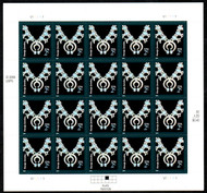 #3750 VF/XF NH, 2c Navajo Necklace Sheet, a beauty! SUPER!