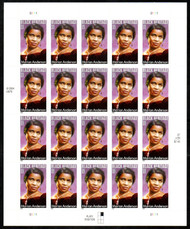 #3896 VF/XF NH, 37c Marian Anderson Sheet, robust color! FRESH!